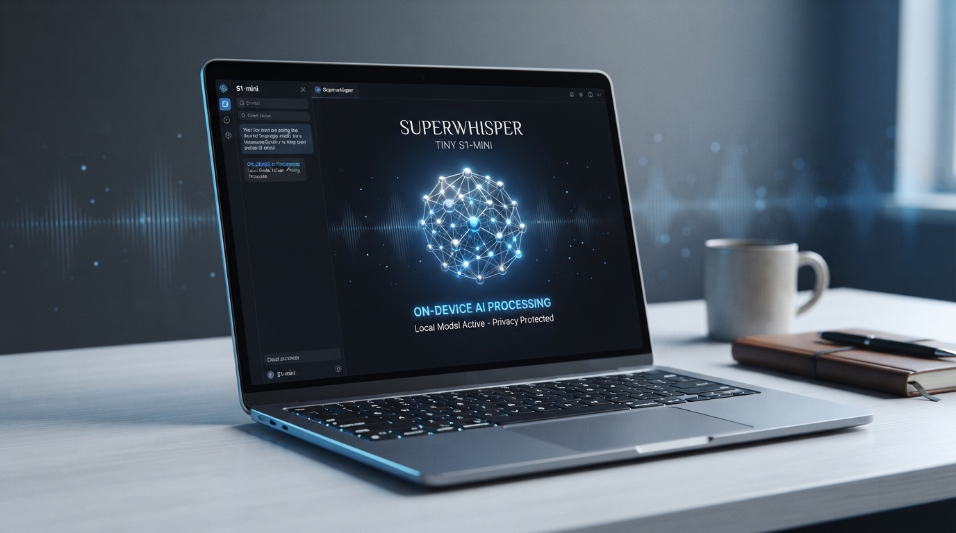 Superwhisper Launches Tiny S1-mini On-Device Language Model