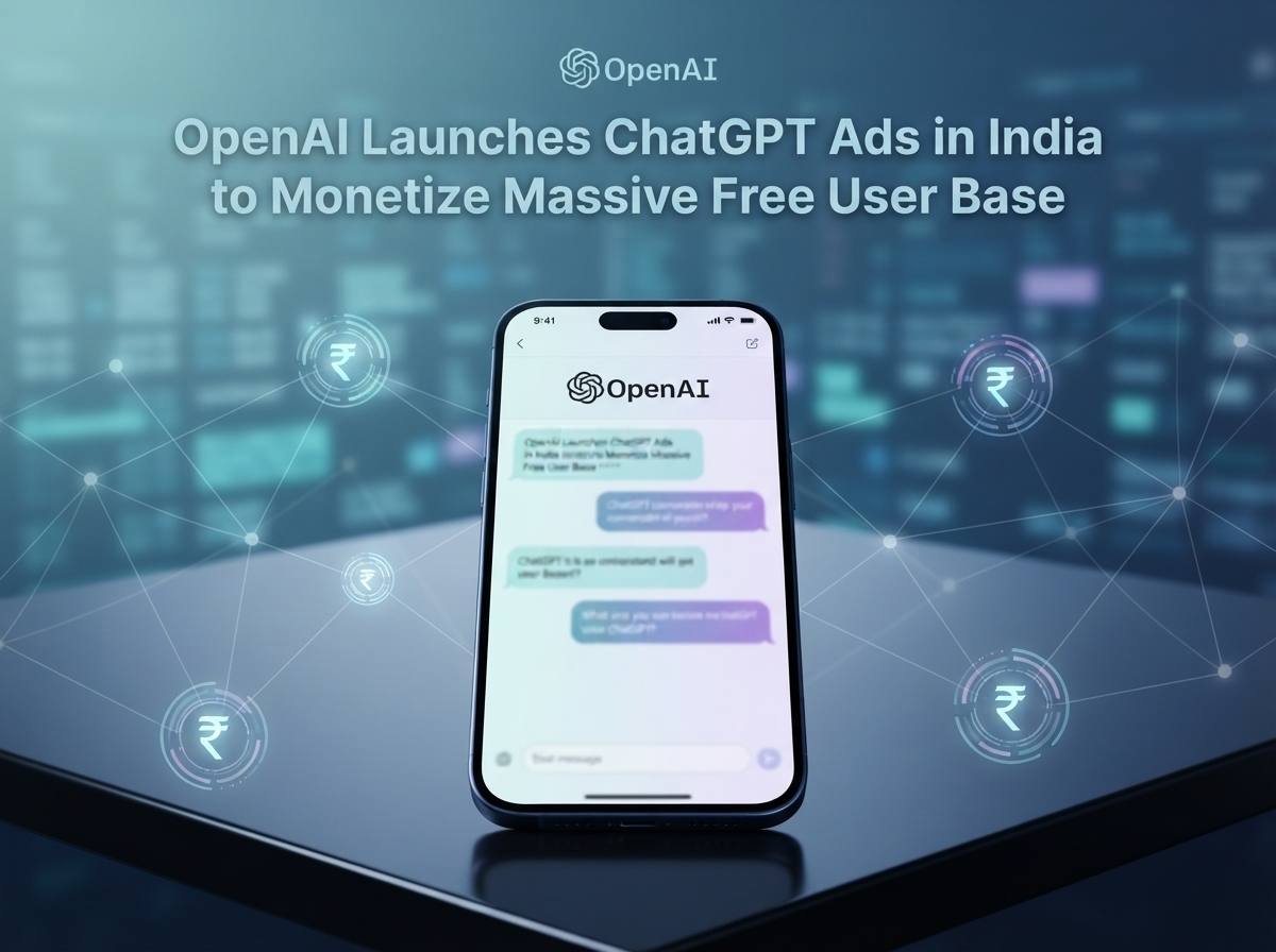 OpenAI Brings Ads to ChatGPT Free and Go Users in India