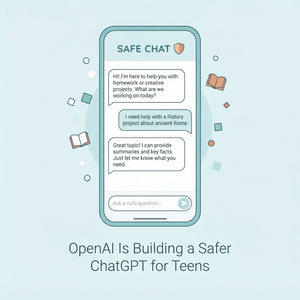 OpenAI Is Building a Safer ChatGPT for Teens