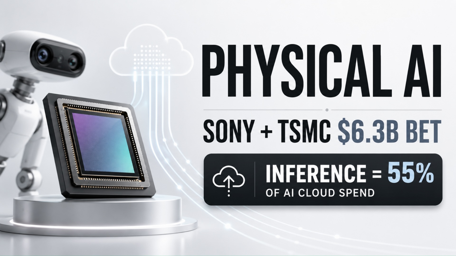 Sony & TSMC Bet $6.3B on Physical AI as Inference Takes Over Cloud Spending