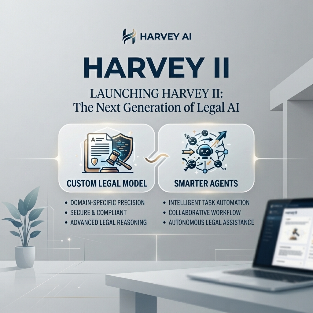 Harvey AI Launches Harvey II with Custom Legal Model and Smarter Agents