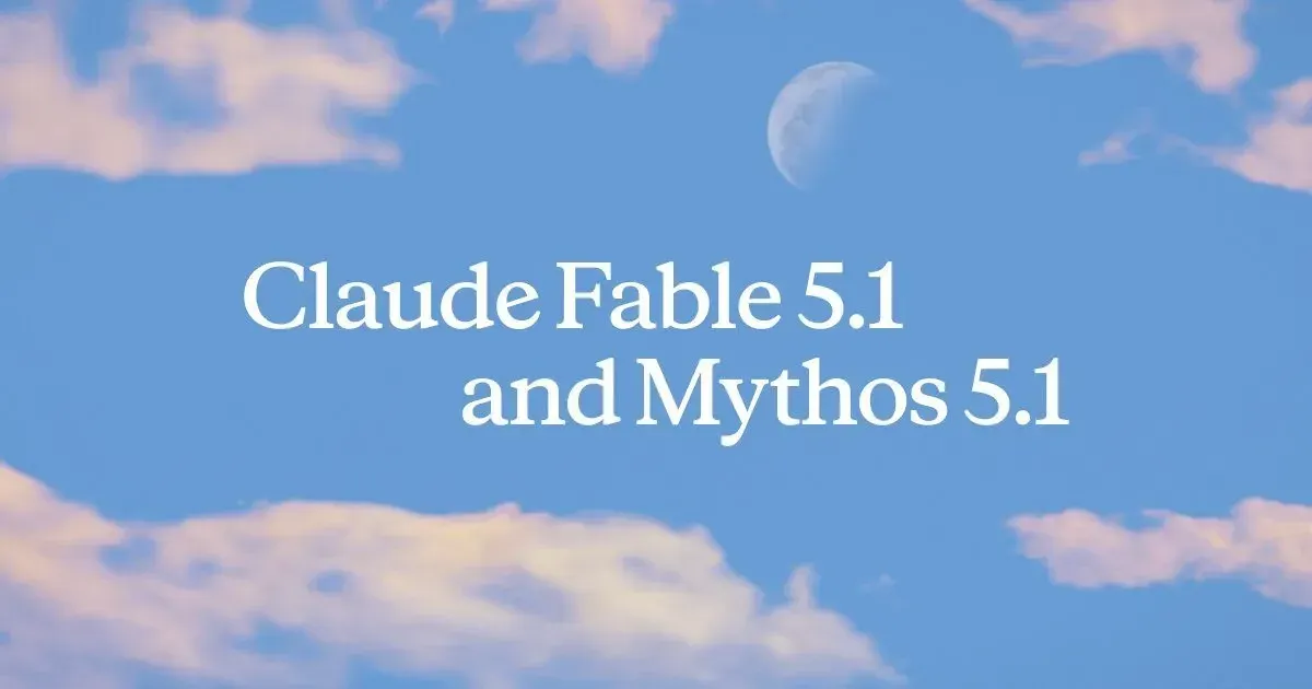 Anthropic's Claude Fable 5.1: Same Price, Longer Jobs, Cheaper Cache.